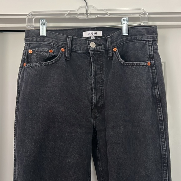 RE/DONE High Rise Rigid Loose Jeans - Picture 8 of 8